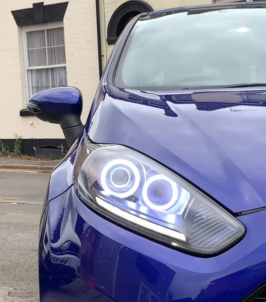 Ford Fiesta Custom headlights - Option 3